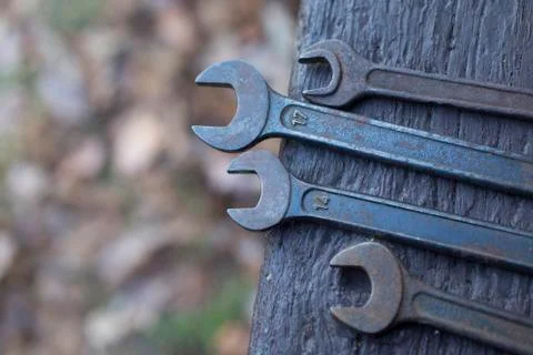 Screw keys Stock Photos