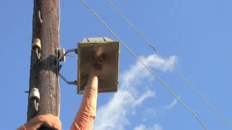 Screw the lightbulb Stock-Footage 12324695