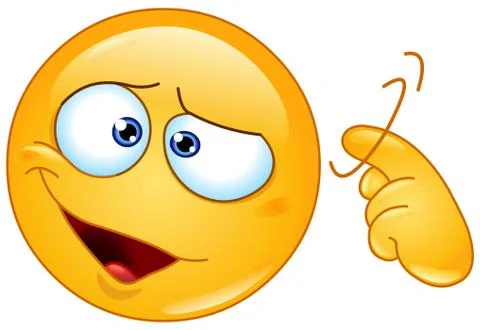 Screw loose emoticon Stock Illustration