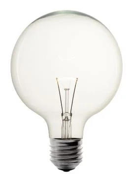 Screw mount light bulb Stock Photos