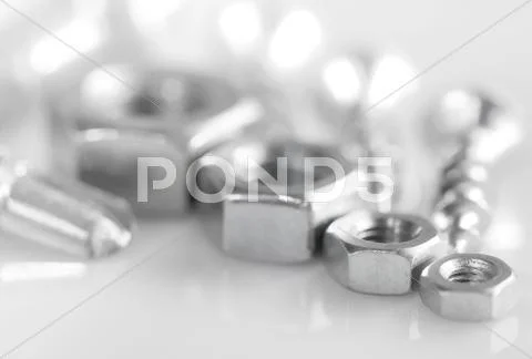 Screw nut Stock Photos