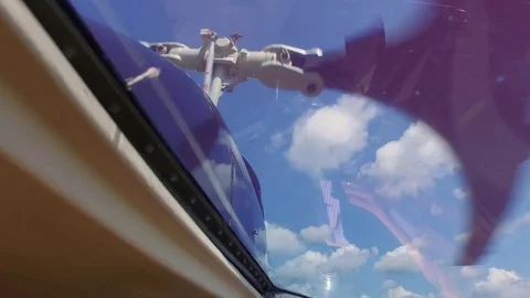 Screw Propeller Helicopter Vídeos de archivo 82778275