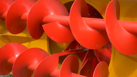Screw-rotor snow blower. Vidéo 335241206