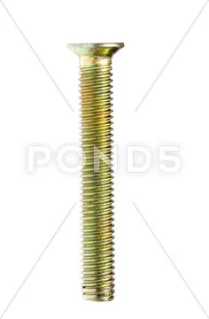Screw spike Stock Photos