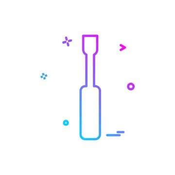 Screw Tools icon design vector Stock Illustration