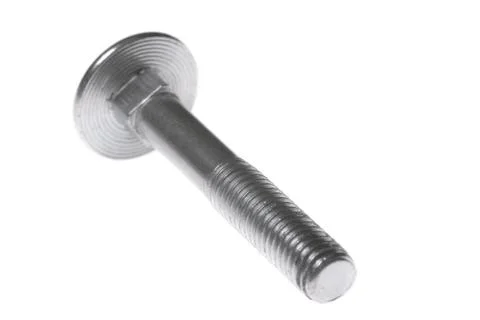 Screw on white  background Stock Photos