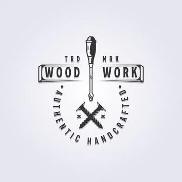 Screwdriver and screw tool logo vector for carpentry icon symbol illustrati.. Stock Illustration