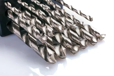 Screwdriver bits set Stock Photos