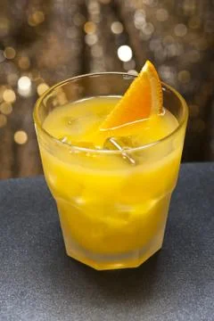 Screwdriver cocktail Stock Photos