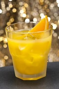 Screwdriver cocktail Stock Photos