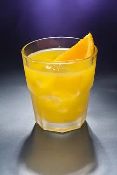 Screwdriver cocktail Stock Photos