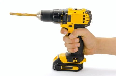 Screwdriver during operation Stock Photos