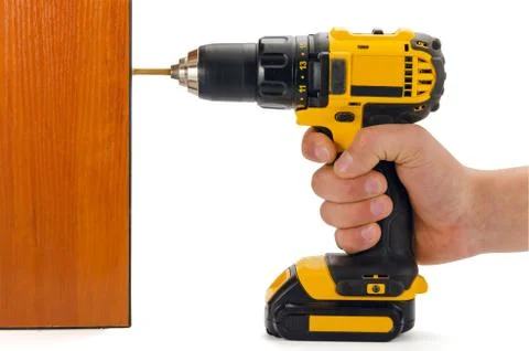 Screwdriver during operation Stock Photos