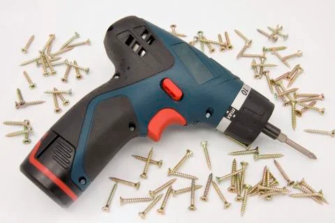 Screwdriver electric Stock Photos