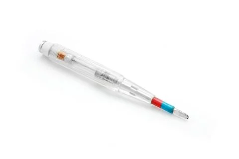 Screwdriver electricity tester Stock Photos
