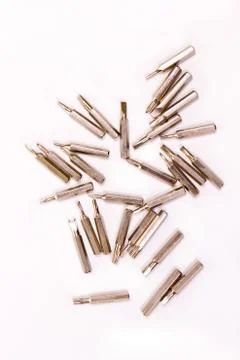 Screwdriver heads Stock Photos
