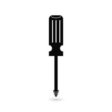 Screwdriver icon vector icon. Simple element illustration. Screwdriver symbol Stock Illustration