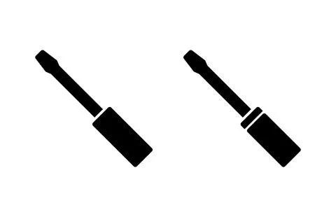 Screwdriver icon vector illustration. tools sign and symbol Stock Illustration