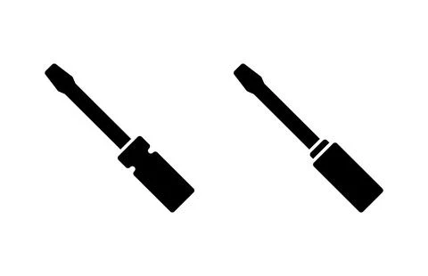 Screwdriver icon vector illustration. tools sign and symbol Stock Illustration