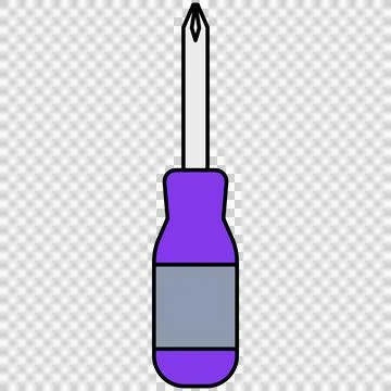 Screwdriver Illustrazione stock