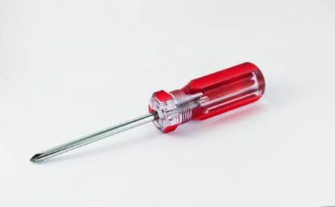Screwdriver isolated on white background Stock Photos