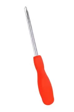 Screwdriver isolated on white background Foto stock