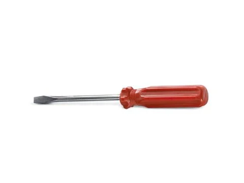 Screwdriver isolated on White Background Stock Photos