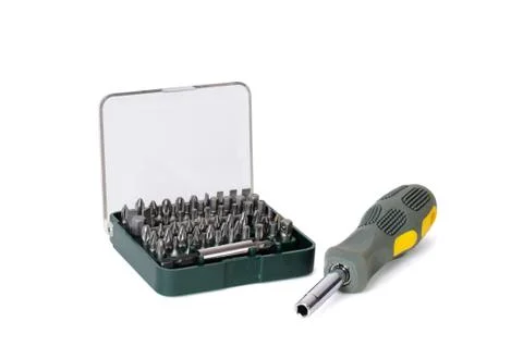 Screwdriver kit Stock Photos