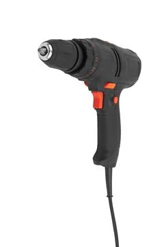Screwdriver or drill isolated Stock-Fotos