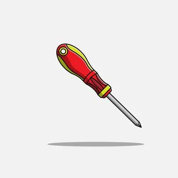Screwdriver Plus Stock Illustration