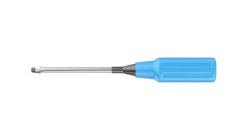 Screwdriver with rubber handle Stock Footage 309054980