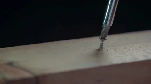 Screwdriver screw the screw Stock Footage 85303035