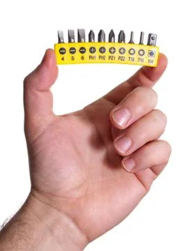 Screwdriver set Stock Photos