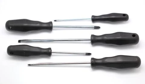 Screwdriver set Stock Photos