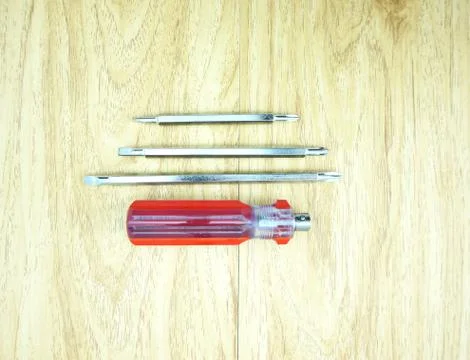 Screwdriver set Stock Photos