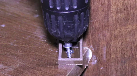 Screwdriver spins Video stock 46401812