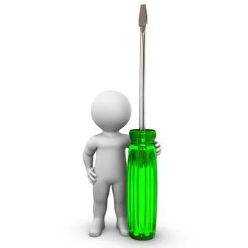 Screwdriver tool Stock Illustration