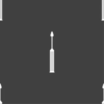 Screwdriver tool sign icon. Fix it symbol. Repair sign. Seamless pattern on a gr Illustrazione stock