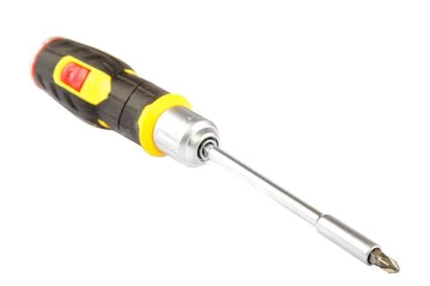 Screwdriver universal isolated on a white background Stock Photos