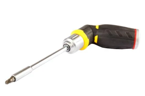 Screwdriver universal isolated on a white background Stock Photos