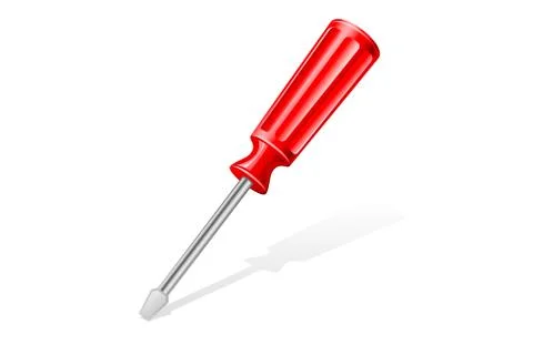 Screwdriver vector icon illustration Stock-Illustration