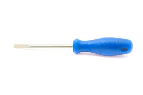 Screwdriver on white background. Stock Photos