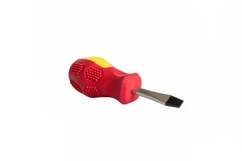 A screwdriver. Working and locksmith tools. Construction industry. Hardware s Stock Photos