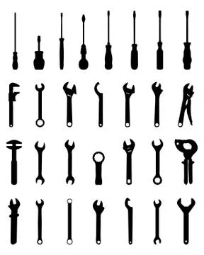 Screwdrivers Stock Illustration