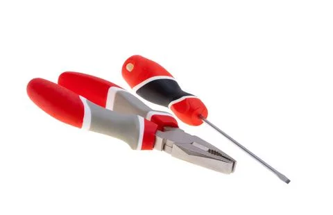 Screwdrivers isolated Stock Photos