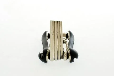 Screwdrivers multi-tool, isolated on white background Stock Photos