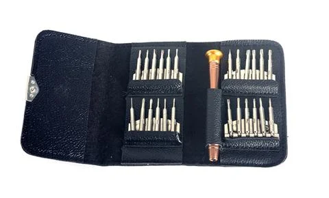 Screwdrivers in studio Stock Photos