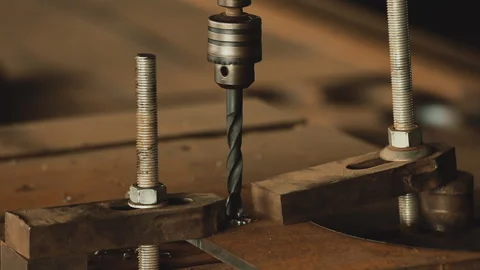 SCREWING IRON Stock Footage 306691737