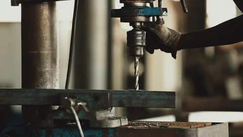 SCREWING IRON Stock Footage 306691776