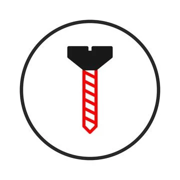 Screwing into precision a streamlined vector illustration embodies engineer.. Stockillustratie